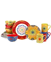 Certified International Spice Love 16Pc Dinnerware Set, Service for 4