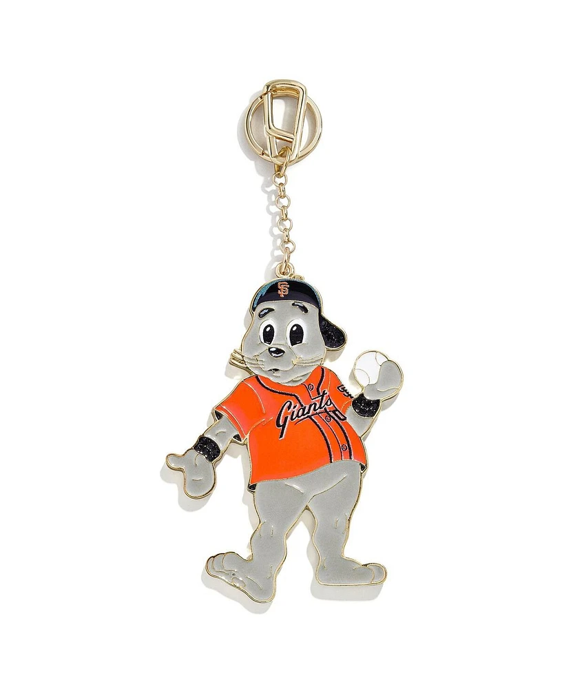 Women's Baublebar San Francisco Giants Mascot Bag Keychain - Gold