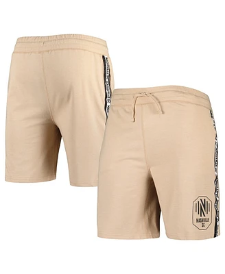 Men's Concepts Sport Tan Nashville Sc Team Stripe Shorts