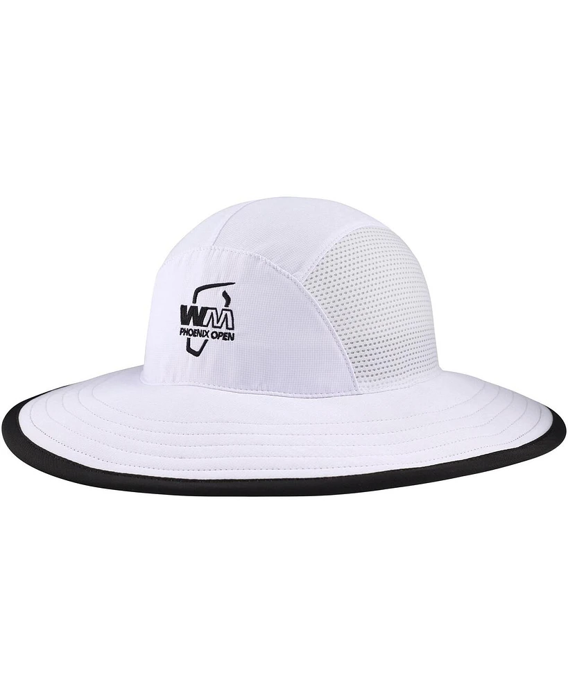 Men's and Women's Ahead White Wm Phoenix Open Play Sun Bucket Hat