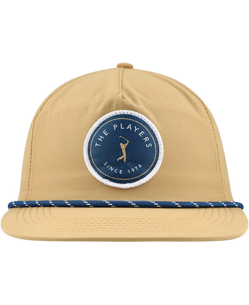 Men's Barstool Golf Khaki The Players Snapback Hat