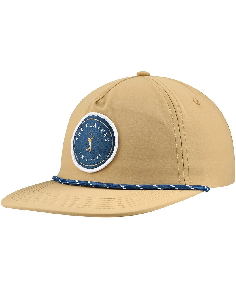 Men's Barstool Golf Khaki The Players Snapback Hat