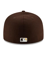 Men's New Era Brown San Diego Padres 2024 Mlb World Tour Seoul Series 59FIFTY Fitted Hat