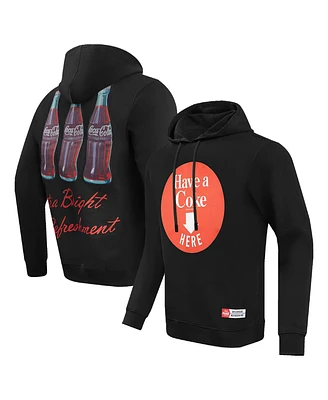 Men's Freeze Max Black Coca-Cola Have A Coke Here Pullover Hoodie