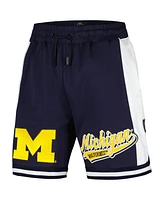 Men's Pro Standard Navy Michigan Wolverines Script Tail Dk 2.0 Shorts