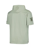 Men's Pro Standard Green Pittsburgh Pirates Neutral Short Sleeve Hoodie T-shirt