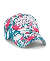 Women's '47 Brand White Atlanta Braves 2024 Spring Training Rebloom Clean Up Adjustable Hat