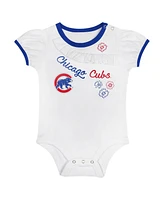 Baby Boys and Girls Chicago Cubs Sweet Bodysuit Skirt Set