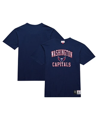 Men's Mitchell & Ness Navy Washington Capitals Legendary Slub T-shirt