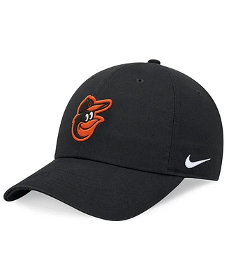 Men's Nike Black Baltimore Orioles Evergreen Club Adjustable Hat