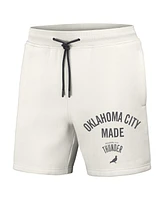 Men's Nba x Staple Cream Oklahoma City Thunder Heavyweight Fleece Shorts