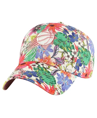 Women's '47 Brand Cream Phoenix Suns Pollinator Clean Up Adjustable Hat
