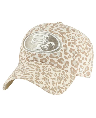 Women's '47 Brand Natural San Francisco 49ers Panthera Clean Up Adjustable Hat