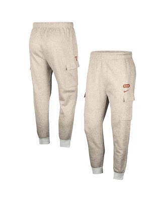 Men's Nike Oatmeal Texas Longhorns Club Cargo Jogger Pants