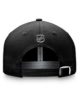 Men's Fanatics Black Minnesota Wild Authentic Pro Prime Adjustable Hat