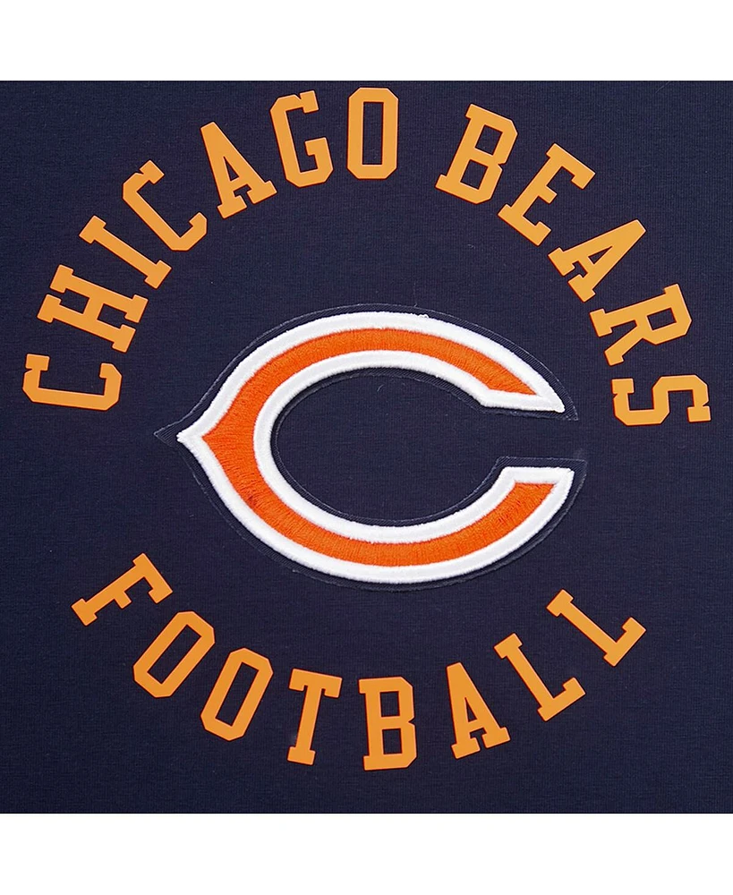 Men's Pro Standard Navy Chicago Bears Hybrid T-shirt