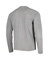 Men's Margaritaville Graphite Pigment Dye Henley Raglan Long Sleeve T-shirt