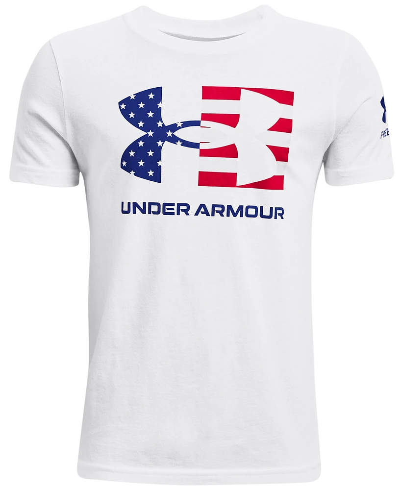 Under Armour Big Boys Ua Freedom Flag Graphic T-Shirt