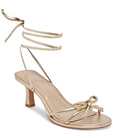 Dolce Vita Women's Maison Ankle-Tie Bow Kitten-Heel Dress Sandals