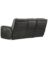 Varsani 90" Zero Gravity Leather Sofa, Created for Macy's