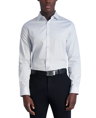 Karl Lagerfeld Paris Men's Slim-Fit Dot Woven Shirt