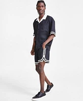 I.N.C. International Concepts Hunter Colorblocked Shirt Shorts Created For Macys