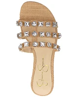 Jessica Simpson Detta Crystal Embellished Slide Sandals