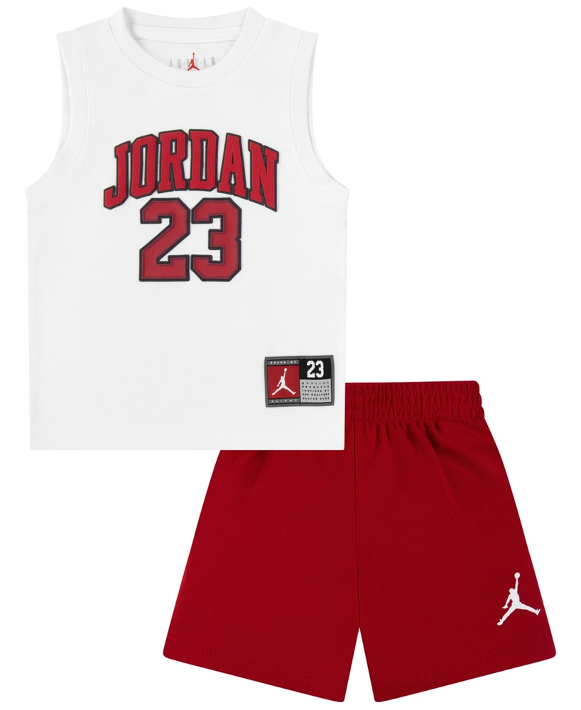 Jordan Toddler Boys 23 Jersey Set