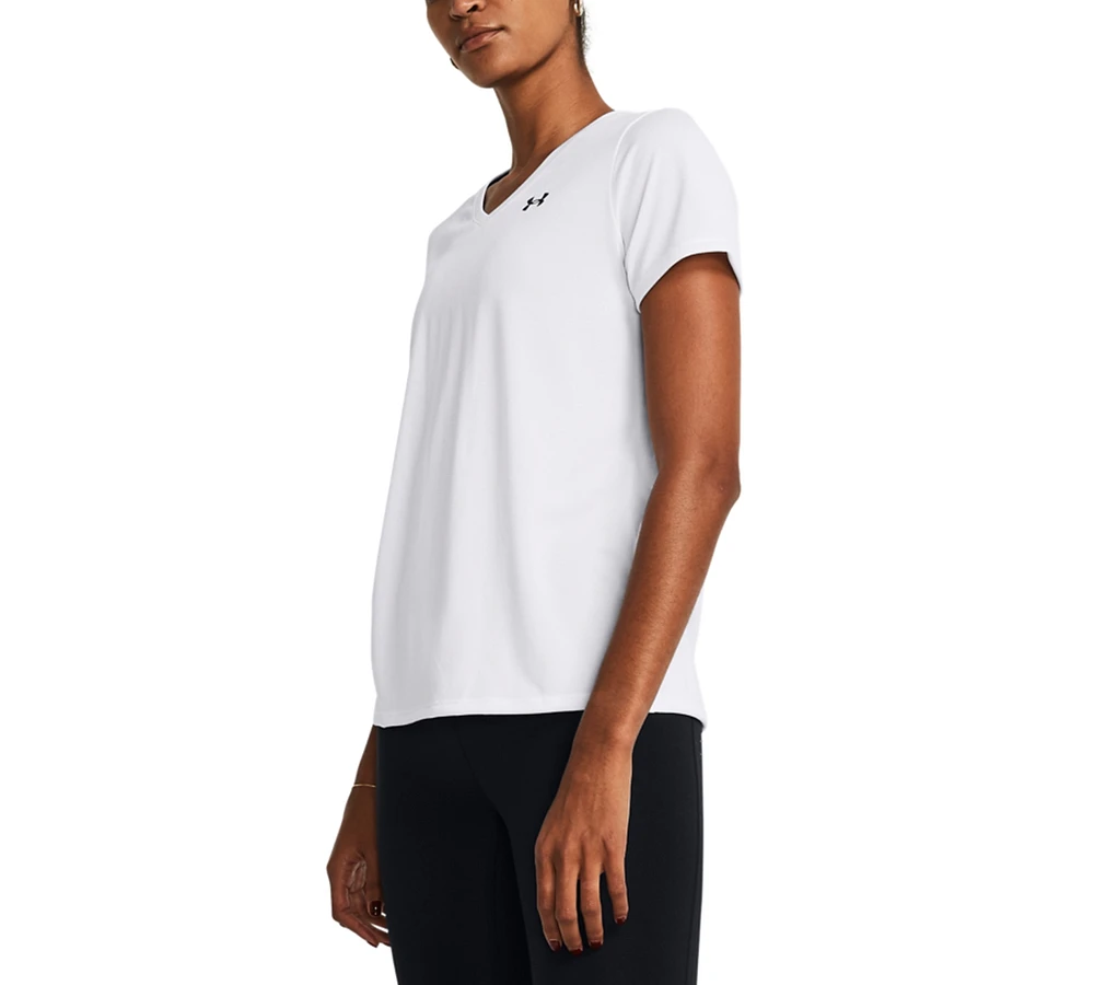 Under Armour Women's Tech V-Neck Short-Sleeve Top