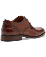 Steve Madden Men's Jett Croc-Embossed Lace-Up Dress Shoes