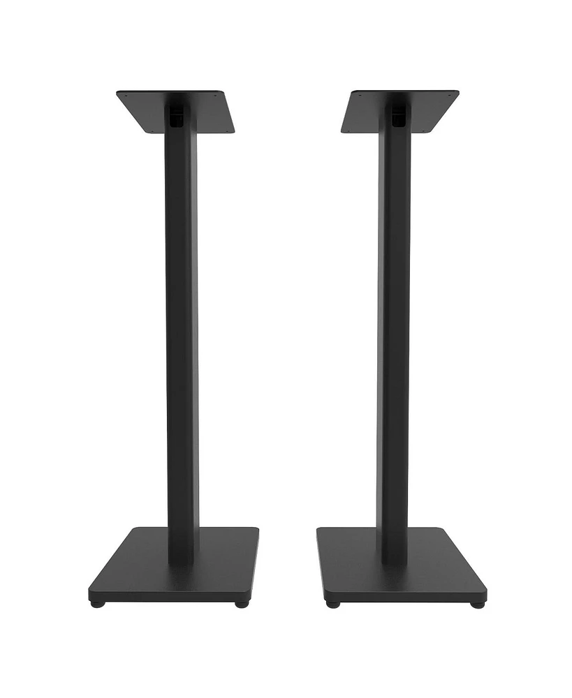 Kanto ST34 34" Universal Bookshelf Speaker Floor Stand - Black (Pair)