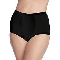 Secret Solutions Women's Brief 2-Pack Power Mesh Tummy Control