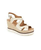 Gentle Souls Women's Elise Buckle Sandals