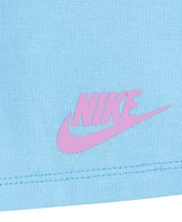 Nike Toddler Girls Boxy Tee and Bike Shorts Set