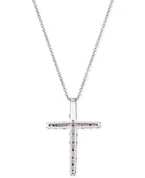 Le Vian Chocolate Ombre Diamond Cross 18" Pendant Necklace (1/2 ct. t.w.) 14k Gold (Also Available Rose or White Gold)