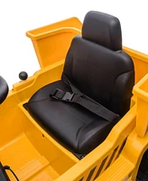 Freddo Cat 12V Dump Truck 1-Seater Ride-On