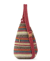 The Sak Women's Geo Sling Crochet Backpack