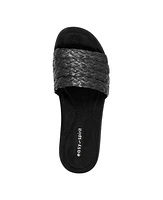 Easy Spirit Women's Salma Round Toe Slip-On Strappy Sandals