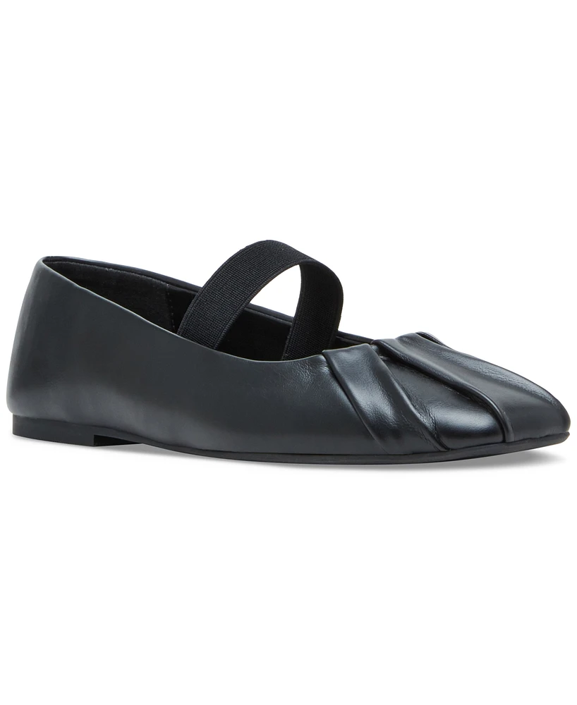 Madden Girl Sabrinaa Pleated Mary-Jane Ballet Flats