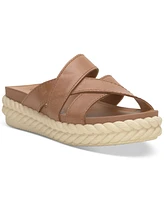 Lucky Brand Women's Loftee Crisscross Platform Espadrille Sandals