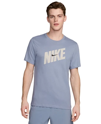 Nike Men's Relaxed Fit Dri-fit Short Sleeve Crewneck Fitness T-Shirt