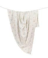 Crane Baby Cotton Bunny Single Swaddle