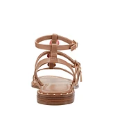 Marc Fisher Women's Yessah Almond Toe Strappy Casual Sandals