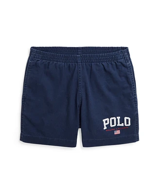 Polo Ralph Lauren Big Boy Flag Logo Cotton Twill Short