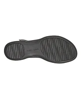 Easy Spirit Women's Leia Round Toe Strappy Flat Sandals