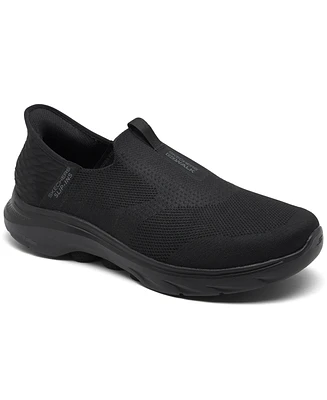 Skechers Men's Slip-ins- Go Walk 7 - Easy On 2 Memory Foam Wide-Width Walking Sneakers from Finish Line