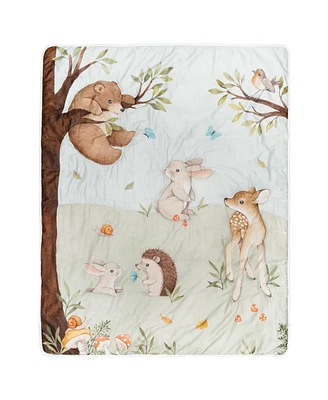 Enchanted Forest Cotton Toddler Comforter