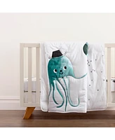 Jellyfish Cotton Toddler Comforter