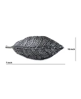 Nearly Natural 16in. Antique Leaf Decorative Accent Tray