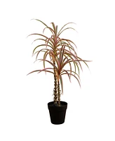 Nearly Natural 2ft. Artificial Dracaena Marginata Plant